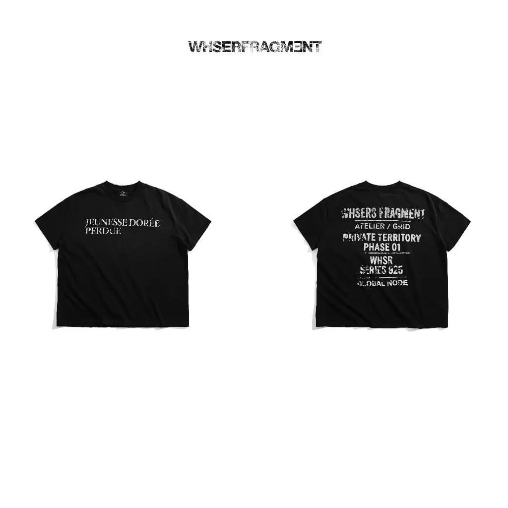 DOREÉ WASH TSHIRT - Áo thun nam nữ wash in hình Whose Studio