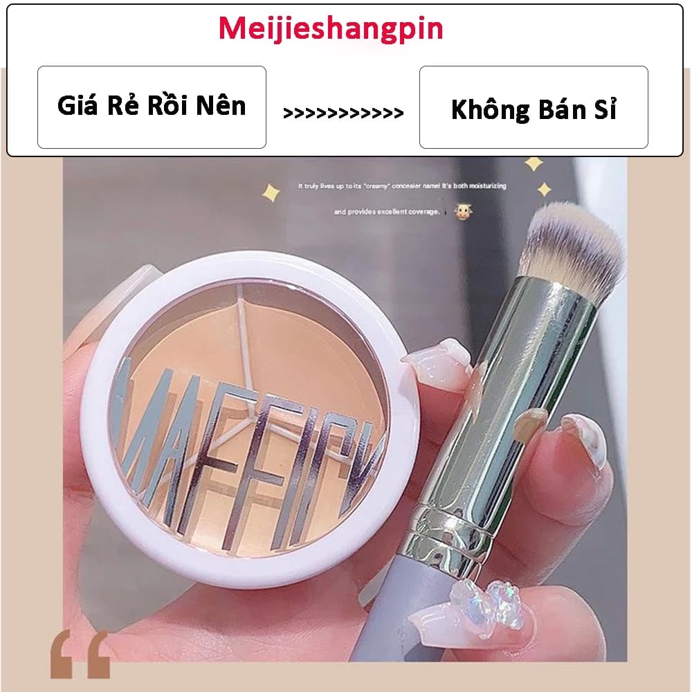 Kem Che Khuyết Điểm 3 Ô Maffick Quầng Mắt Che Phủ Cao Tự Nhiên Che Thâm Mụn