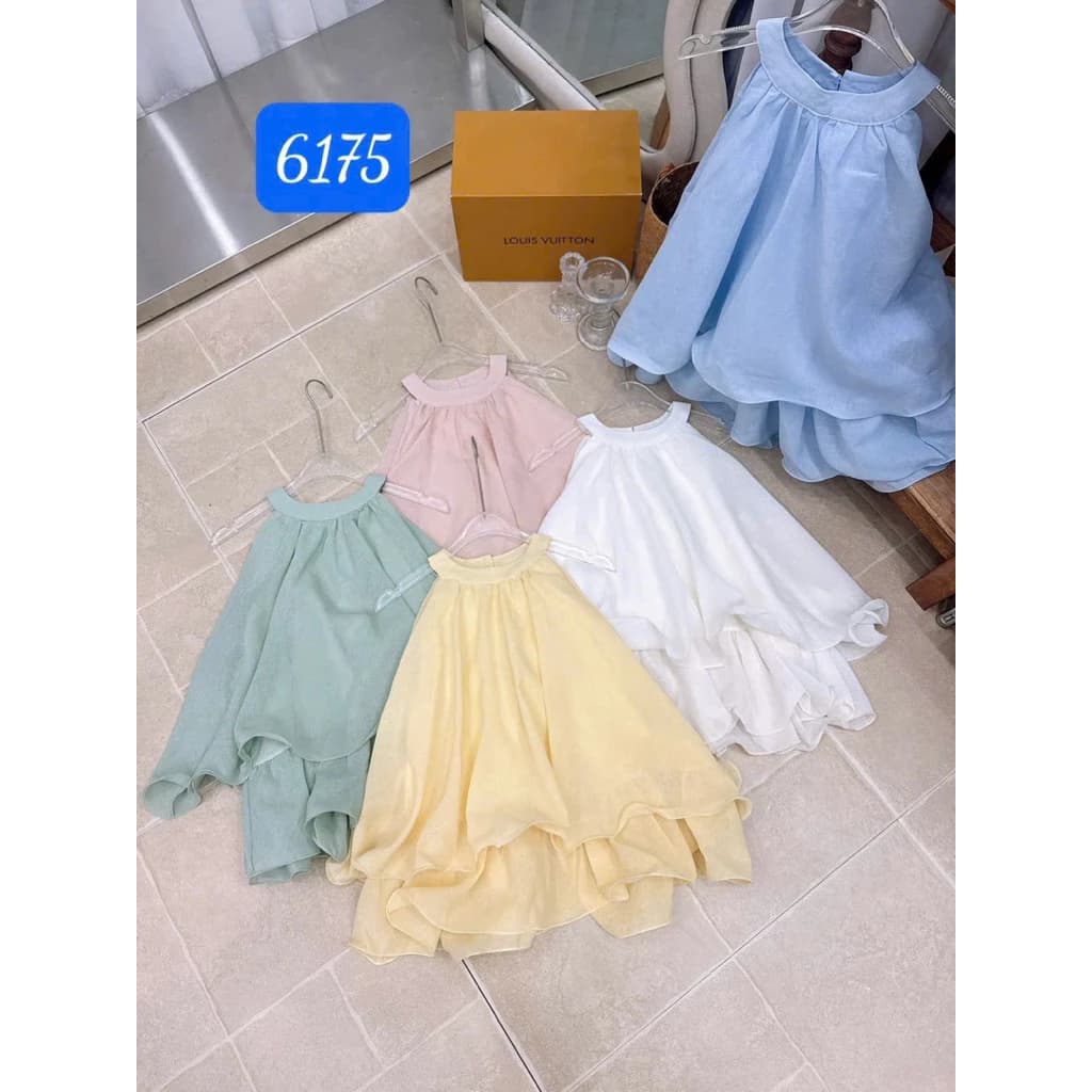 🌸 ÁO CỔ YẾM TƠ TẦNG 6175 – VIBE NÀNG THƠ, ĐIỆU ĐÀ XUỐNG PHỐ 🌸