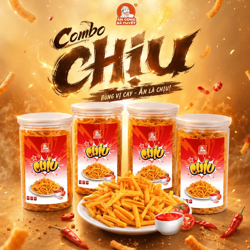 Sản phẩm CHỊU - ĂN CÙNG BÀ TUYẾT M19