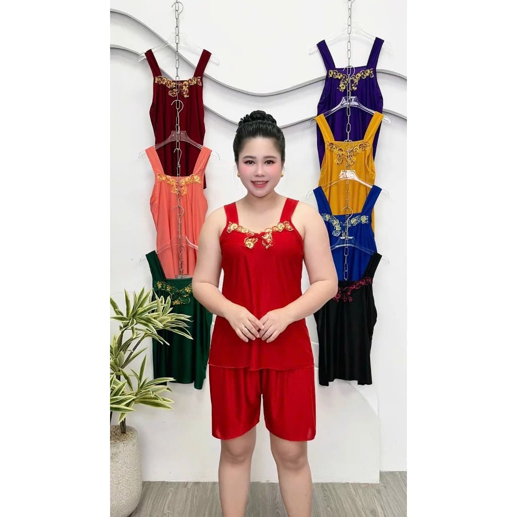 BỘ ĐÙI THUN LẠNH PHỐI RÊN ĐẸP SIZE 40-75KG