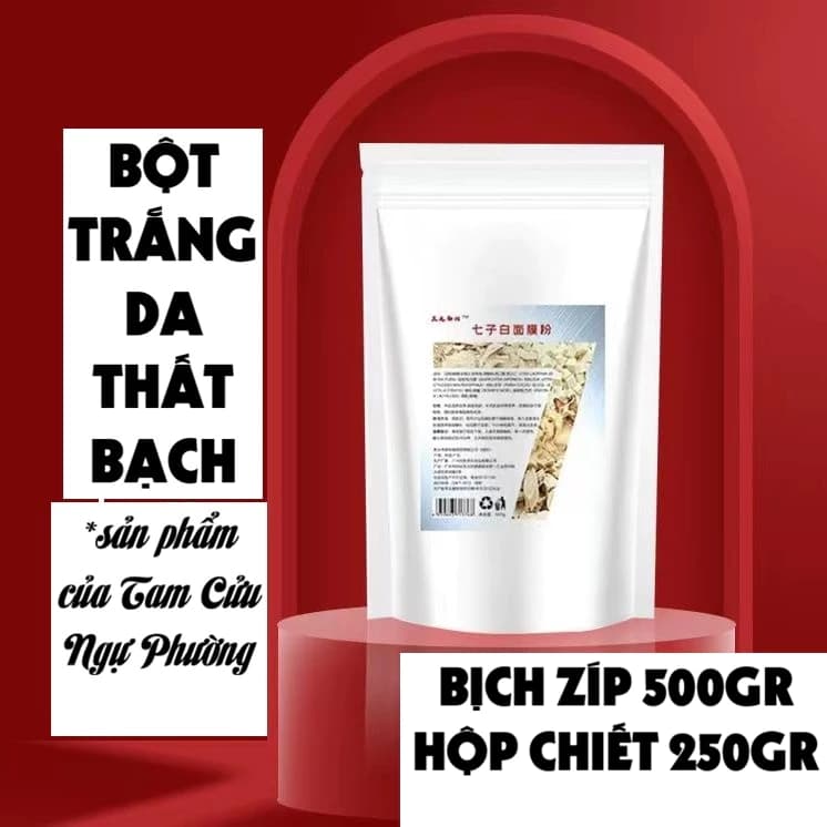 Mặt nạ trắng da Thất Bạch của Tam Cửu Ngự Phường (Dùng cả mặt và Body)