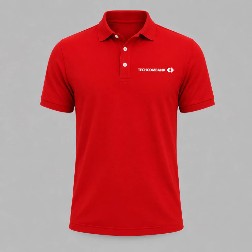 Áo thun đồng phục Ngân hàng thương mại cổ phần Kỹ Thương Việt Nam - Viễn Phát Uniform