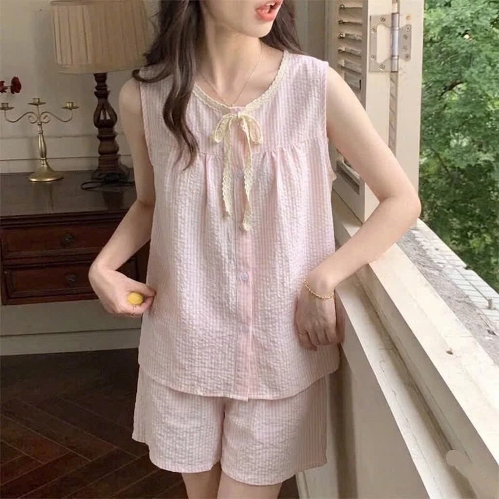 ĐỒ BỘ 💥 𝓢𝓪𝓵𝓮 𝓼𝓸̂́𝓬💥[𝘼̉𝙣𝙝 𝙩𝙝𝙖̣̂𝙩 + 𝙑𝙞𝙙𝙚𝙤]  vải lụa 100d mềm mát và thấm hút mồ hôi cực tốt