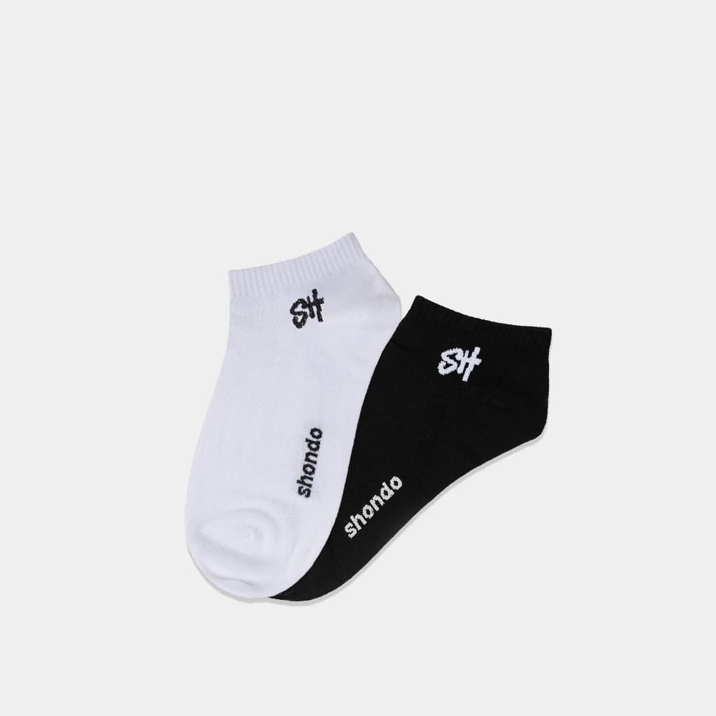 Vớ Ngắn Nam Nữ Chữ Shondo Chất Vải Thun Cotton In Logo 3D, Nhẹ Nhàng, Thoải Mái, Năng Động [VOSCN00]