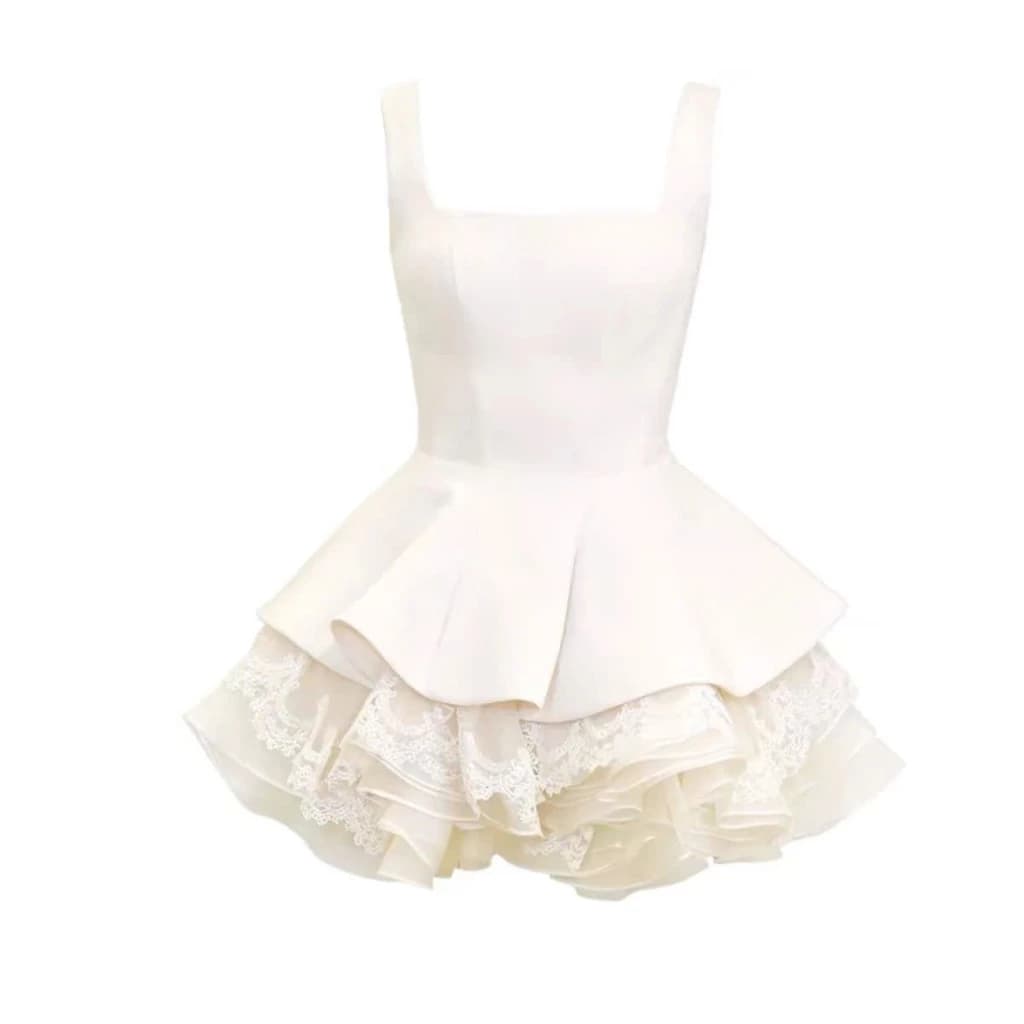 [CLOUDY DRESS] Đầm tiểu thư thiết kế xòe bồng chất liệu thoáng mát