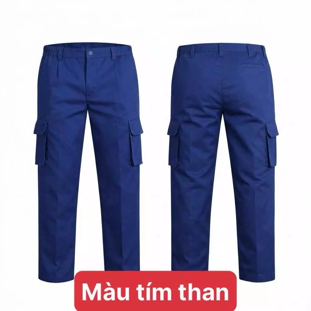 Các mẫu quần 03. Quần bảo hộ lao động túi hộp đẹp.Vải kaki coton cao cấp, mẫu mã đa dạng.Cho nam,nữ