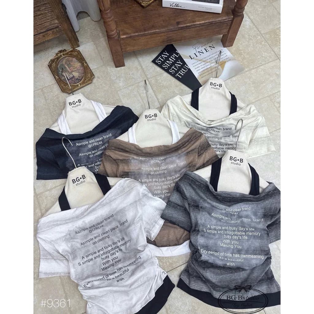 ✨ ÁO THUN LOANG CỔ ĐỔ KÈM DÂY CÁ TÍNH – PHONG CÁCH STREETWEAR ĐỈNH CAO ✨