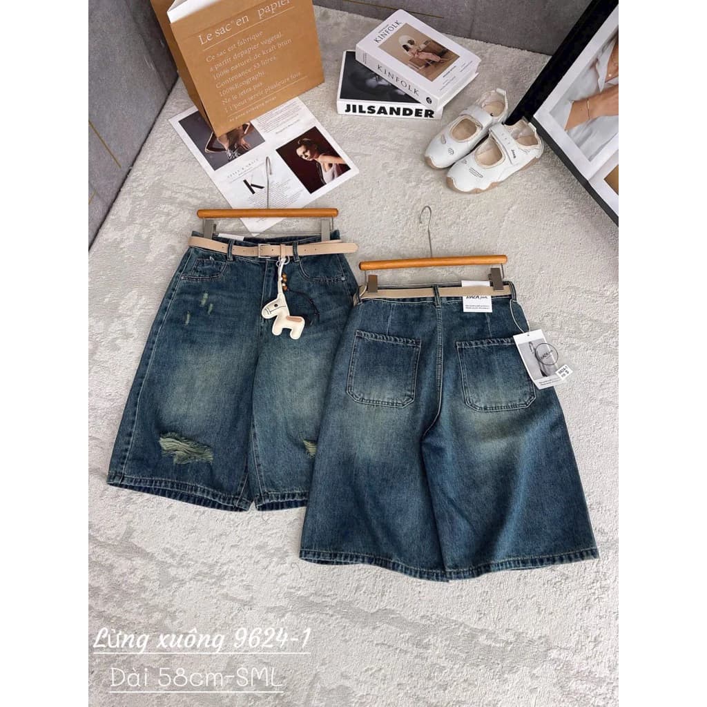 🤠 QUẦN JEAN NGỐ LỬNG DÁNG XUÔNG RETRO - CÁ TÍNH & NĂNG ĐỘNG 🤠