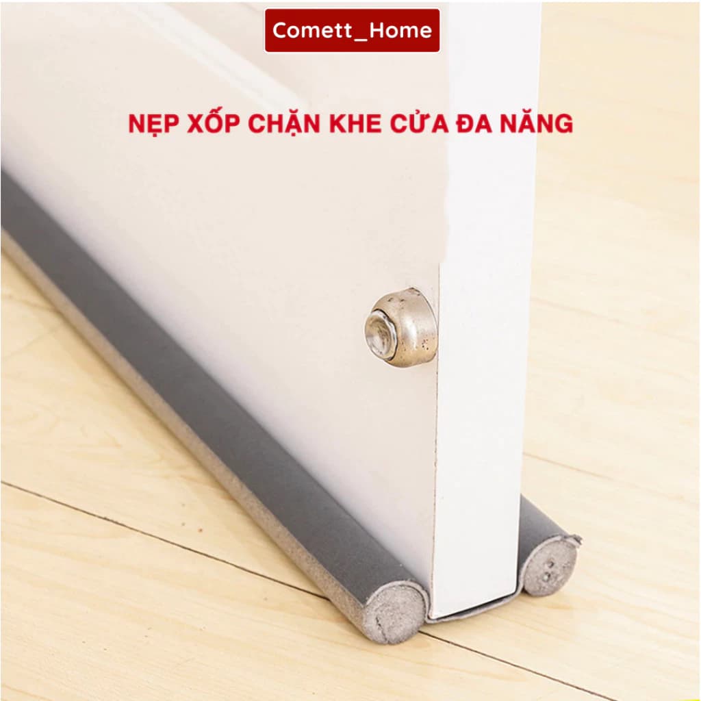 Thanh Nẹp Ron Chặn Cửa COMET - Miếng Chặn Khe Cửa Đa Năng 95Cm Ngăn Côn Trùng Bụi Bẩn, Chắn Gió Điều Hòa