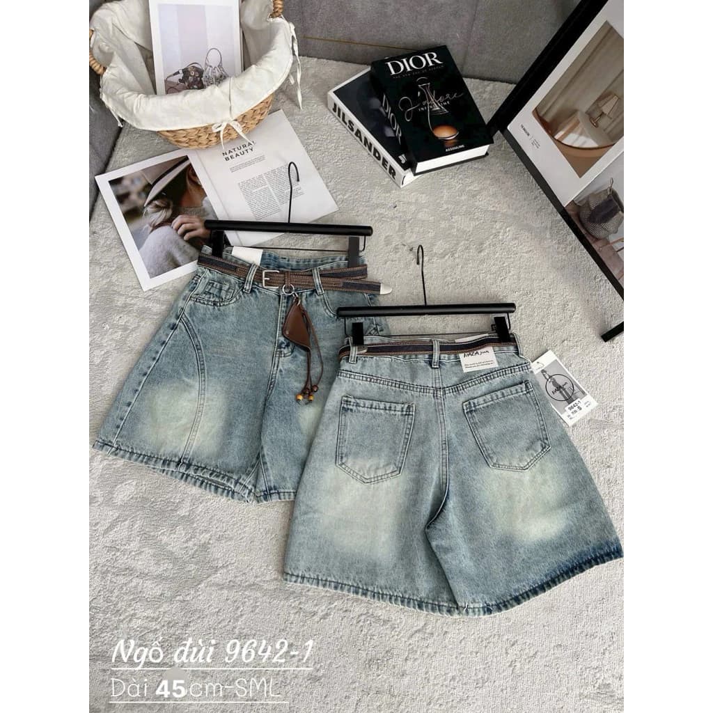 👖 QUẦN SHORT JEAN NGỐ LƯNG CAO - CÁ TÍNH & HACK DÁNG 👖