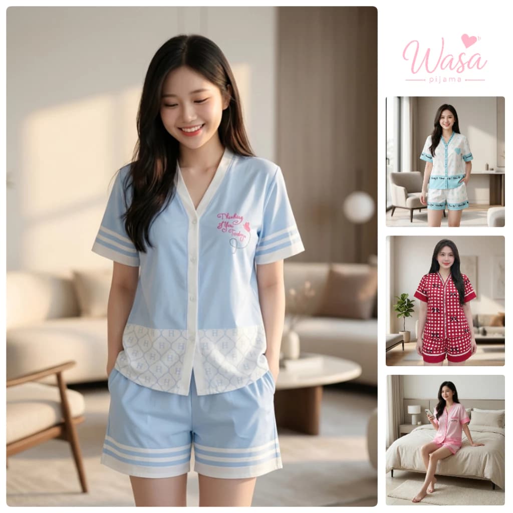 Bộ Đồ Ngủ Nữ Pijama Lụa Siêu Mềm Thoáng Mát Quần Đùi Áo Cộc Phong Cách Bánh Bèo Hot Trend 2026