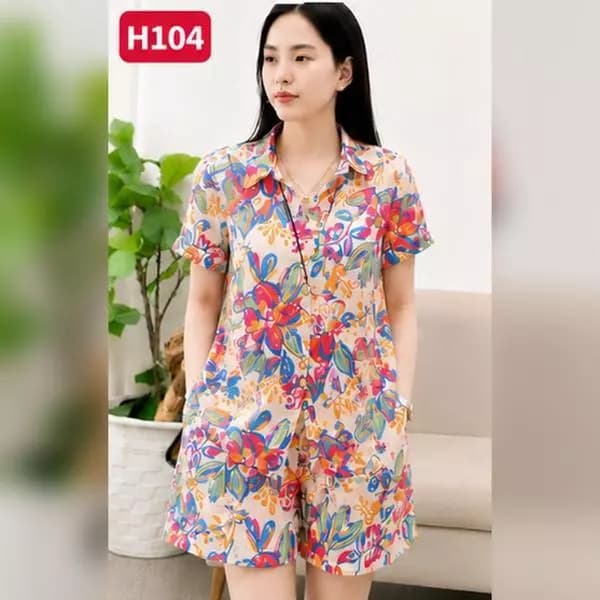 Bộ tay cộc quần cộc H1