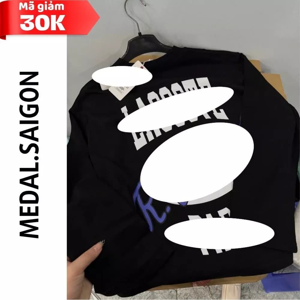 Áo Thun Tay Dài Laco Cotton Cao Cấp Form Unisex, Áo thun thu đông phong cách đường phố