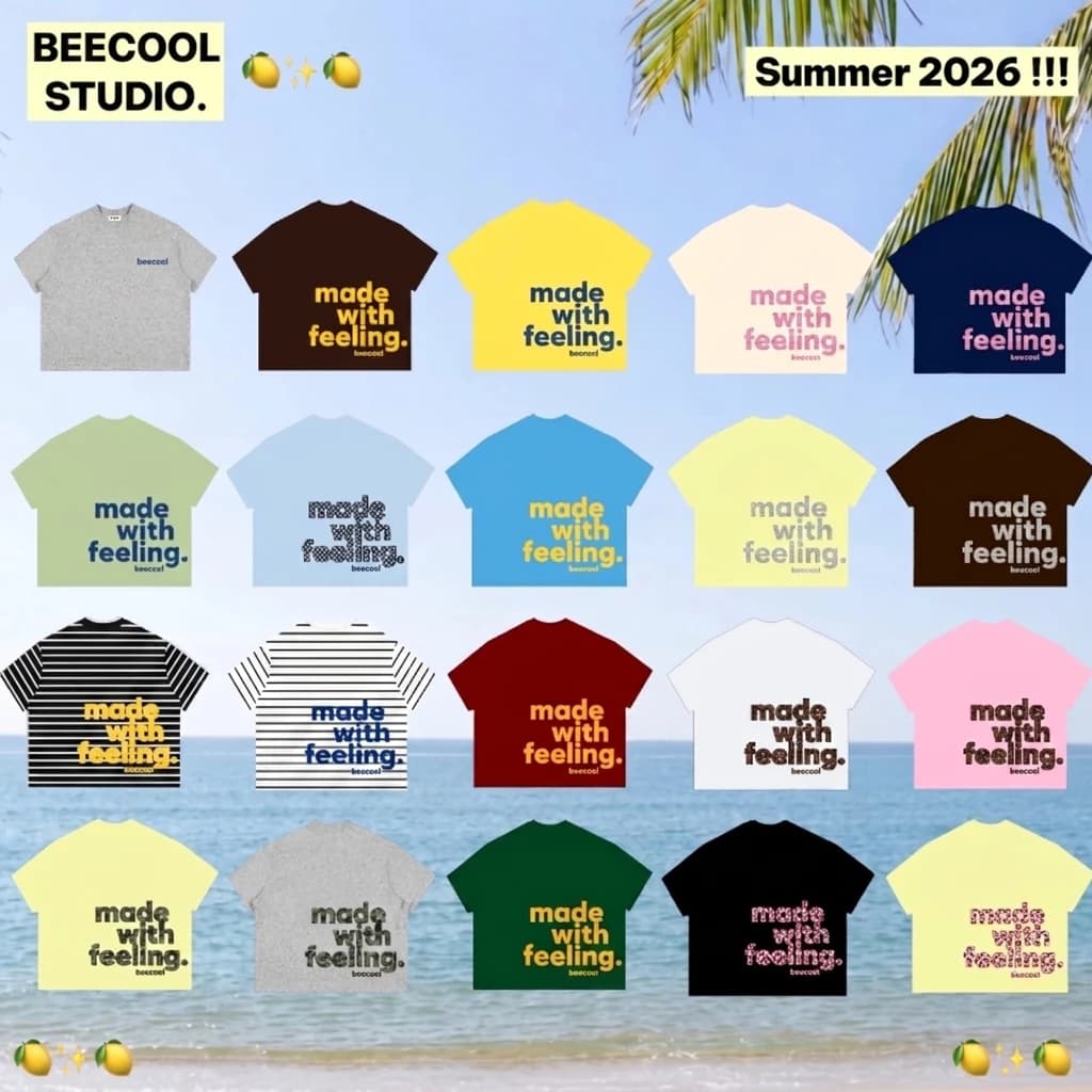 [CÓ KIM TUYẾN]  Áo Thun Boxy Local Brand Tay Ngắn Cotton 250gsm " FEELING " Áo Phông Forrm Rộng Unisex Nam Nữ