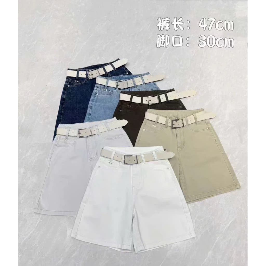 quần Ngố bò tặng kèm đai cao cấp