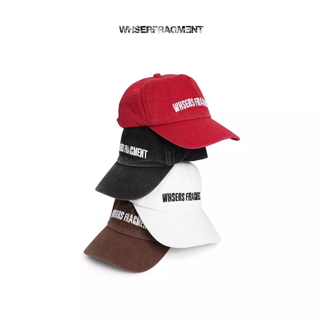 WORN CAP / Nón lưỡi trai thêu nổi đội đầu nam nữ Whose Studio