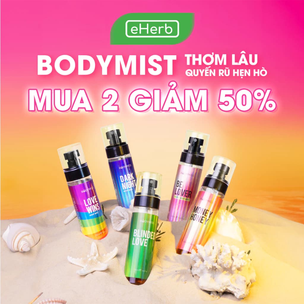 [MUA 2 GIẢM 50%] Bodymist Nước Hoa Nam Nữ Toàn Thân Lưu Hương 6 Giờ - Nước Hoa Hẹn Hò BODYMISS