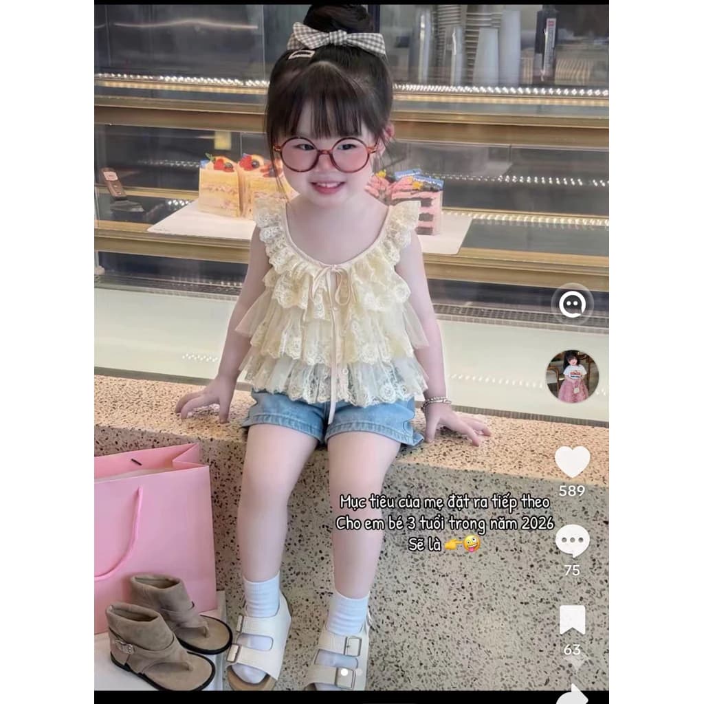 set đùi phối ren xinh cho bé 8-30kg - chuẩn L1📌