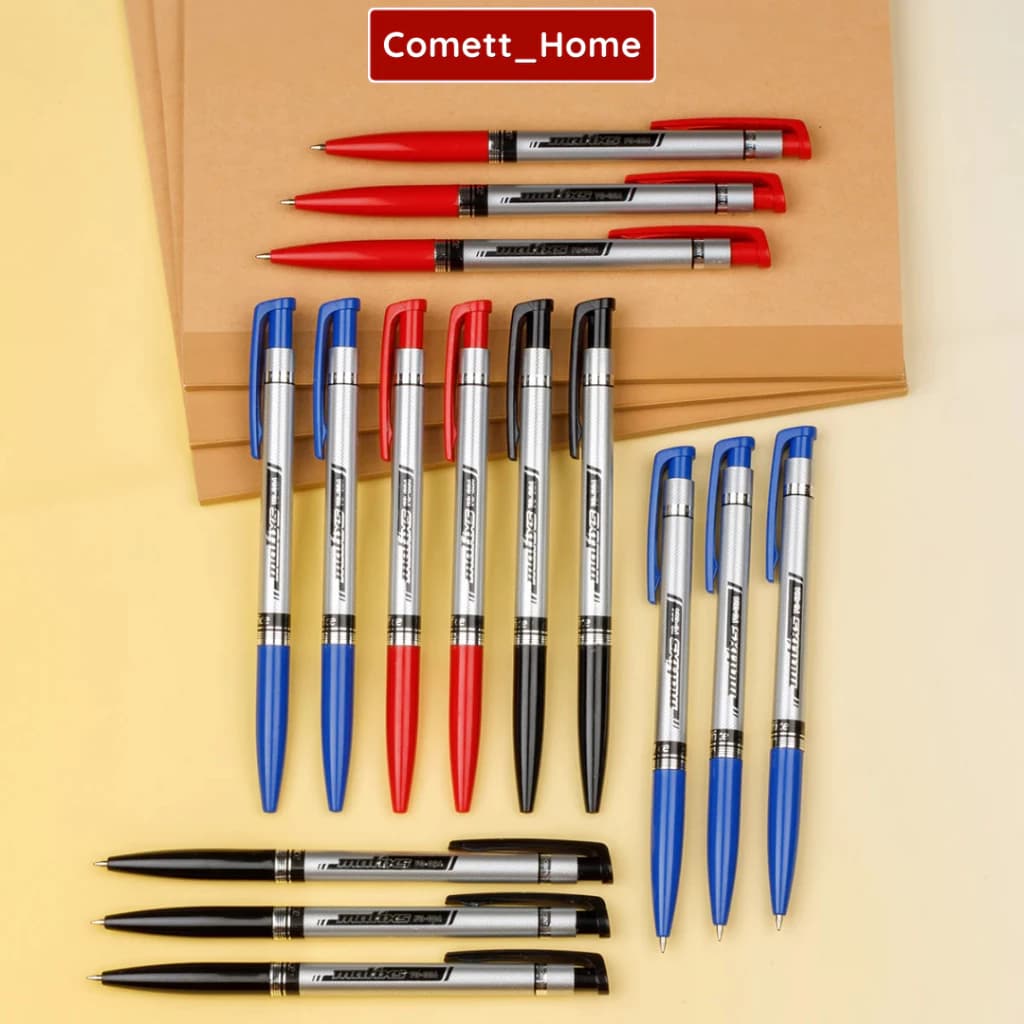 Bút Bi Thiên Long TL-024 Ngòi 0.7mm - COMBO 20 Chiếc Bút Thân Nhựa Thiết Kế Tối Giản Nhưng Tinh Tế Và Nhẹ Nhàng