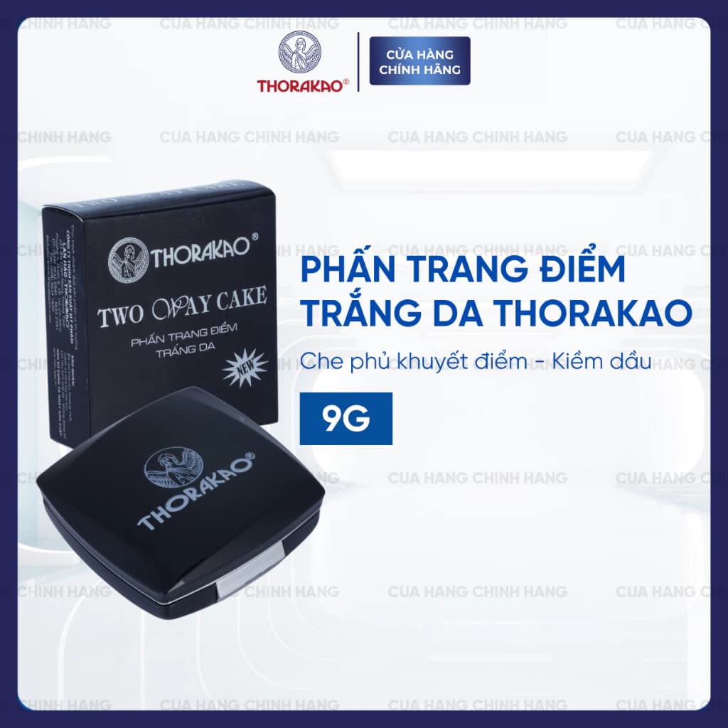 Phấn Trang Điểm Thorakao Trắng Da 9G