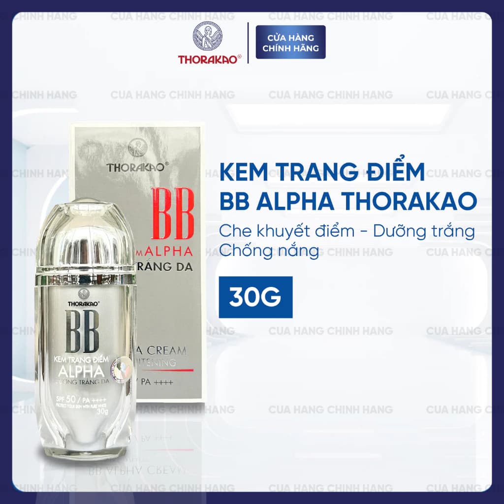 Kem Trang Điểm Thorakao BB ALPHA 30G