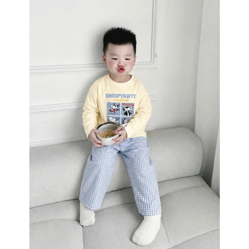Bộ quần áo dài tay quần ống xuông bé trai size 9-35kg (ms 67)