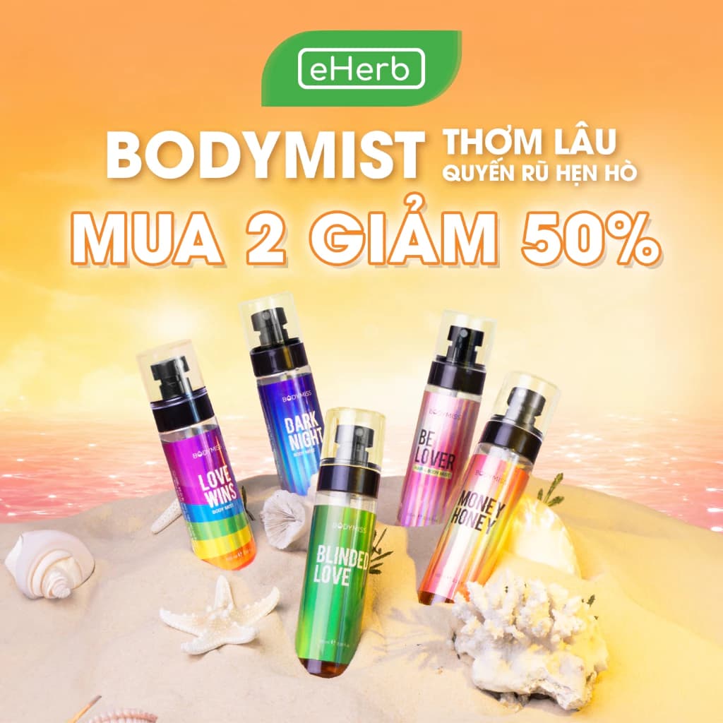 [SVIP] Nước Hoa Nam Nữ BODYMISS Body Mist Xịt Thơm Body - Lưu Hương 6H Thơm Lâu Đi Học Hẹn Hò Unisex