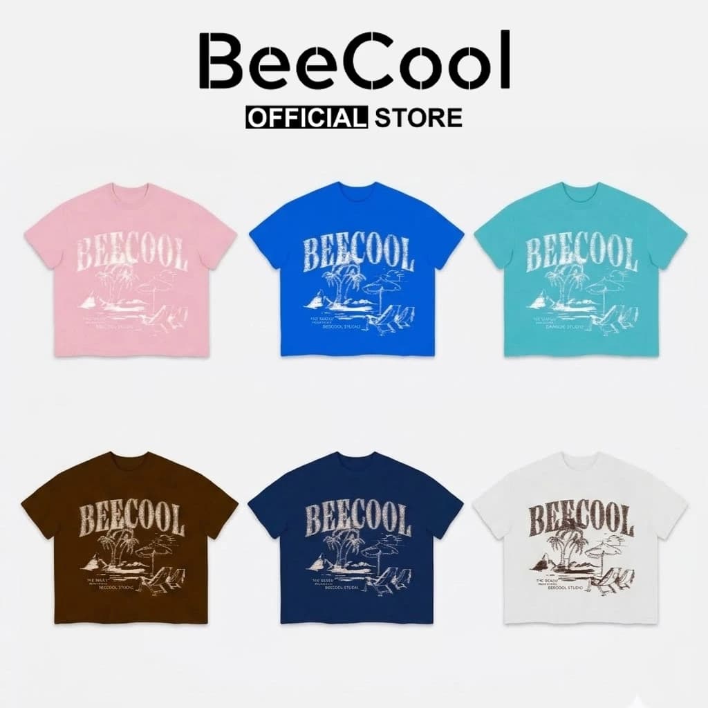 Áo thun boxy Cotton 260GSM in lụa cao cấp