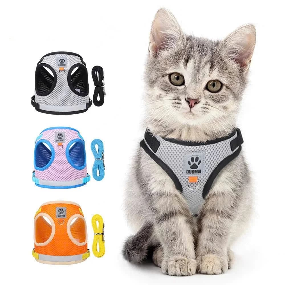Dây Dắt Cho Thú Cưng, Dây Dắt Cho Chó Mèo Đi Dạo Phản Quang, Chất Liệu Cao Cấp Kèm Dây Hiha Pets