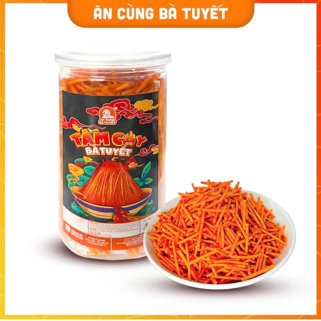 hũ tăm cay - ăn cùng bà tuyết