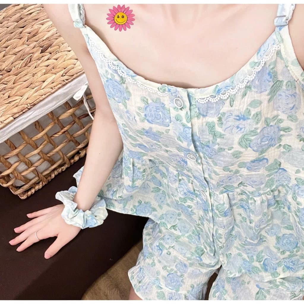 [SIZE NHỎ] 2 dây QUẦN ĐÙI chất liệu Xô Muslin mềm mịn, thoáng mát, hoạ tiết dễ thương