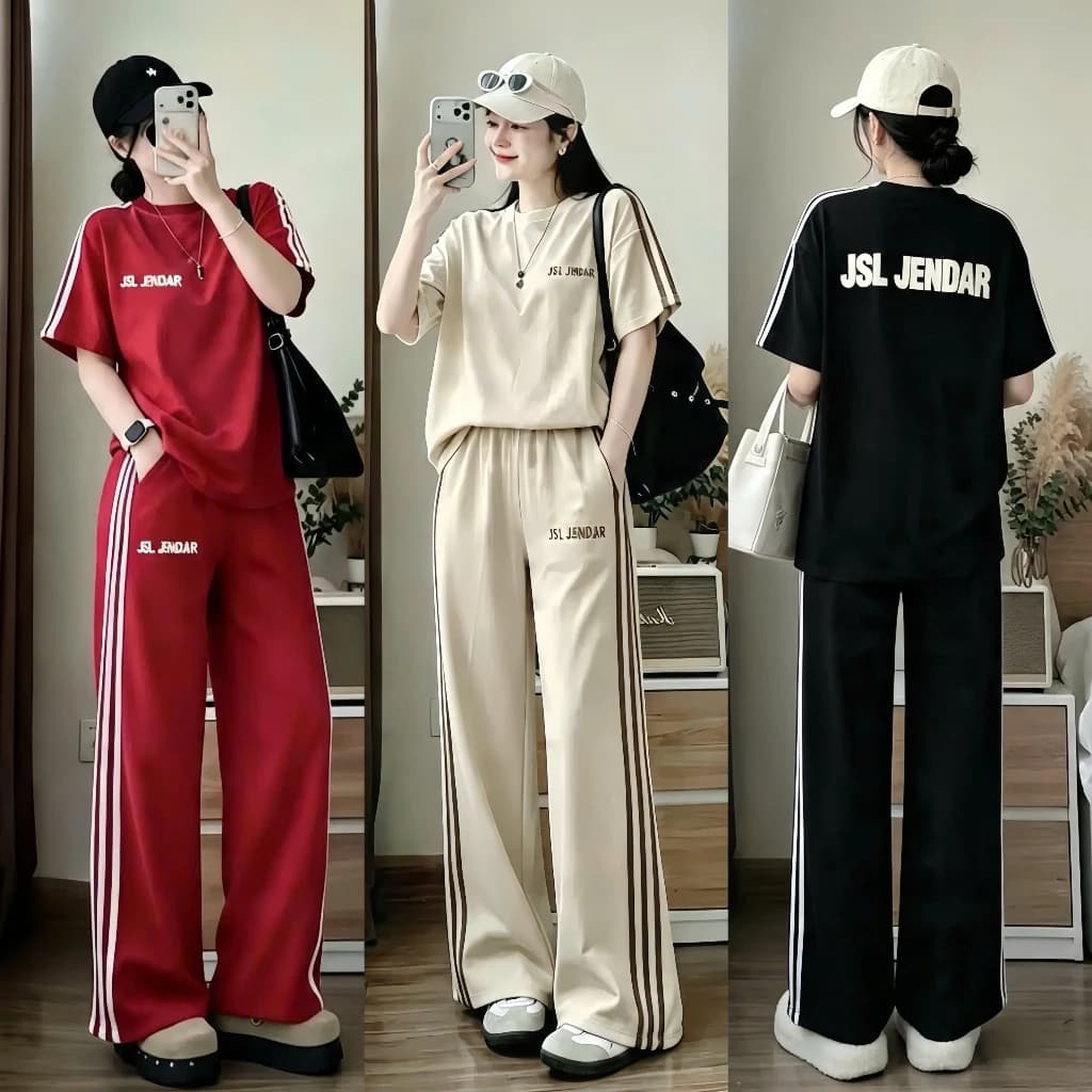 Set Bộ Quần Áo Cộc Dài Hyzina, Hoạ Tiết Chữ Jen Cho Nữ, Chất Liệu Cotton 4C Lạnh, Set Đồ Nữ Đẹp, Bộ Đồ Thu Đông