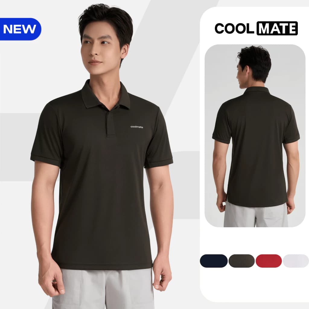 Combo 2 quần Shorts Thể Thao 5" Moving nhanh khô, thoáng mát Coolmate