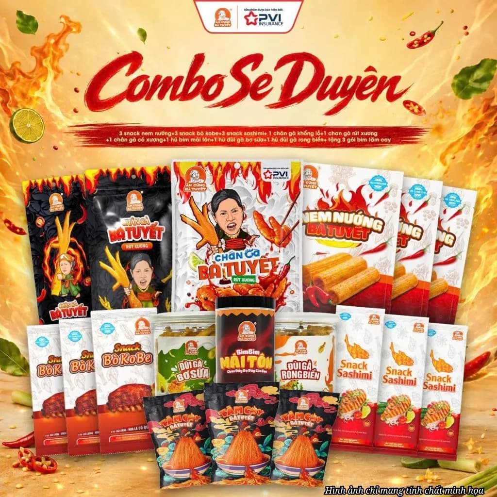 Combo Se Duyên - Ăn Cùng Bà Tuyết