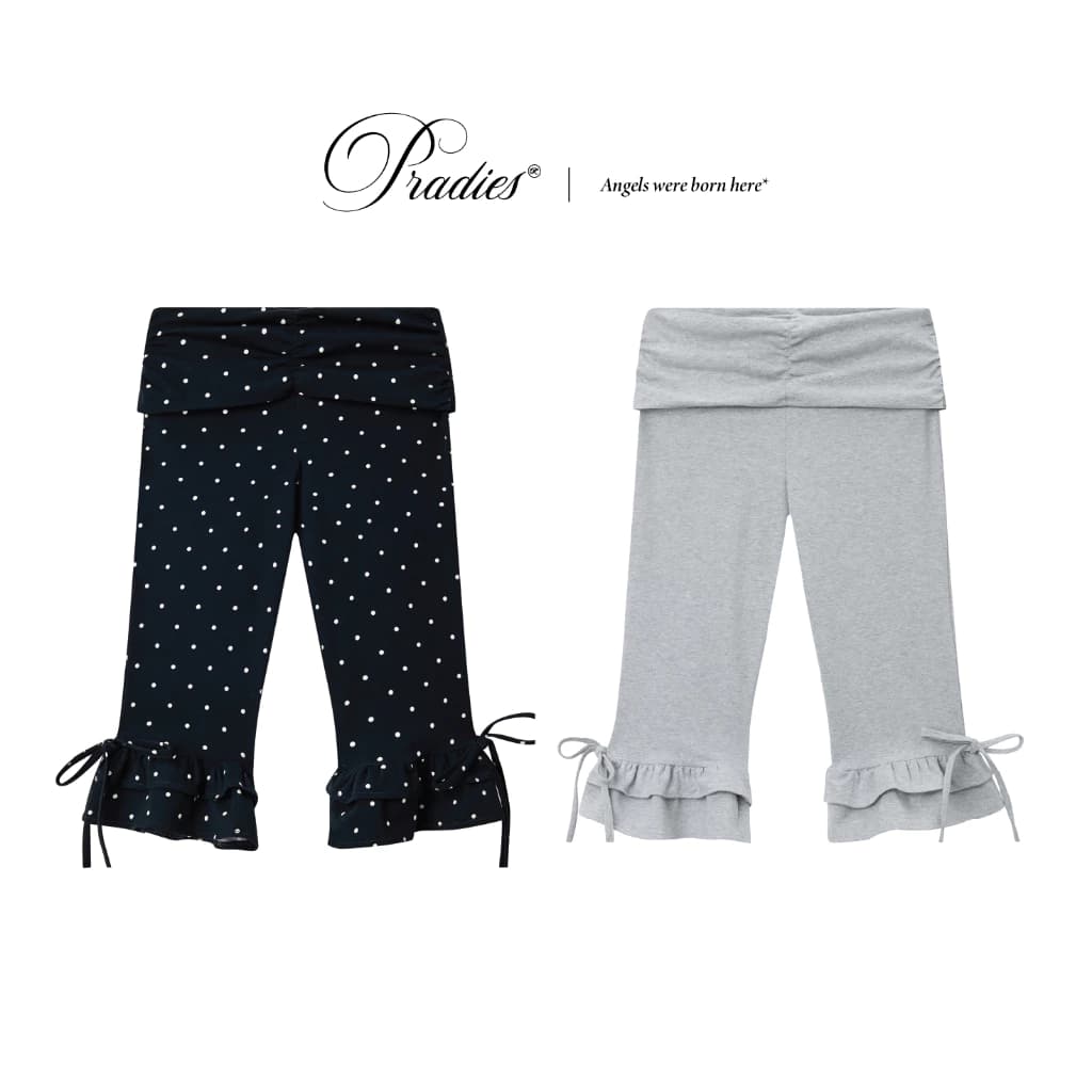 Quần Lửng Thun Ống Loe PRADIES - Calla Lily Pants