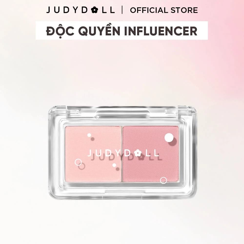 [SPD VHL x JUDYDOLL] Phấn Má Hồng 2 Ô Dual Color Blush 3,9g