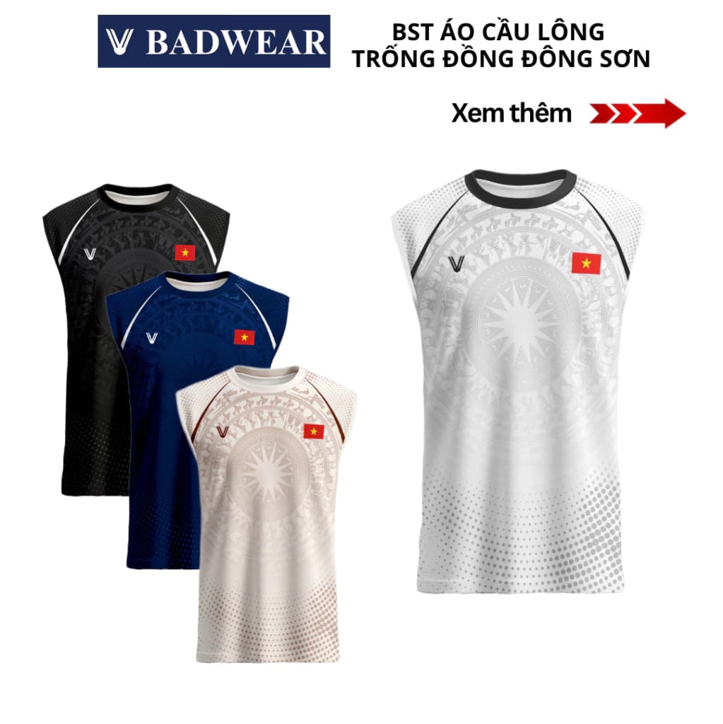 Áo Cầu Lông, Quần Cầu Lông Nam Nữ Chuyên Nghiệp Dùng Trong Tập Luyện Và Thi Đấu Cầu Lông CB20 - V Badwear