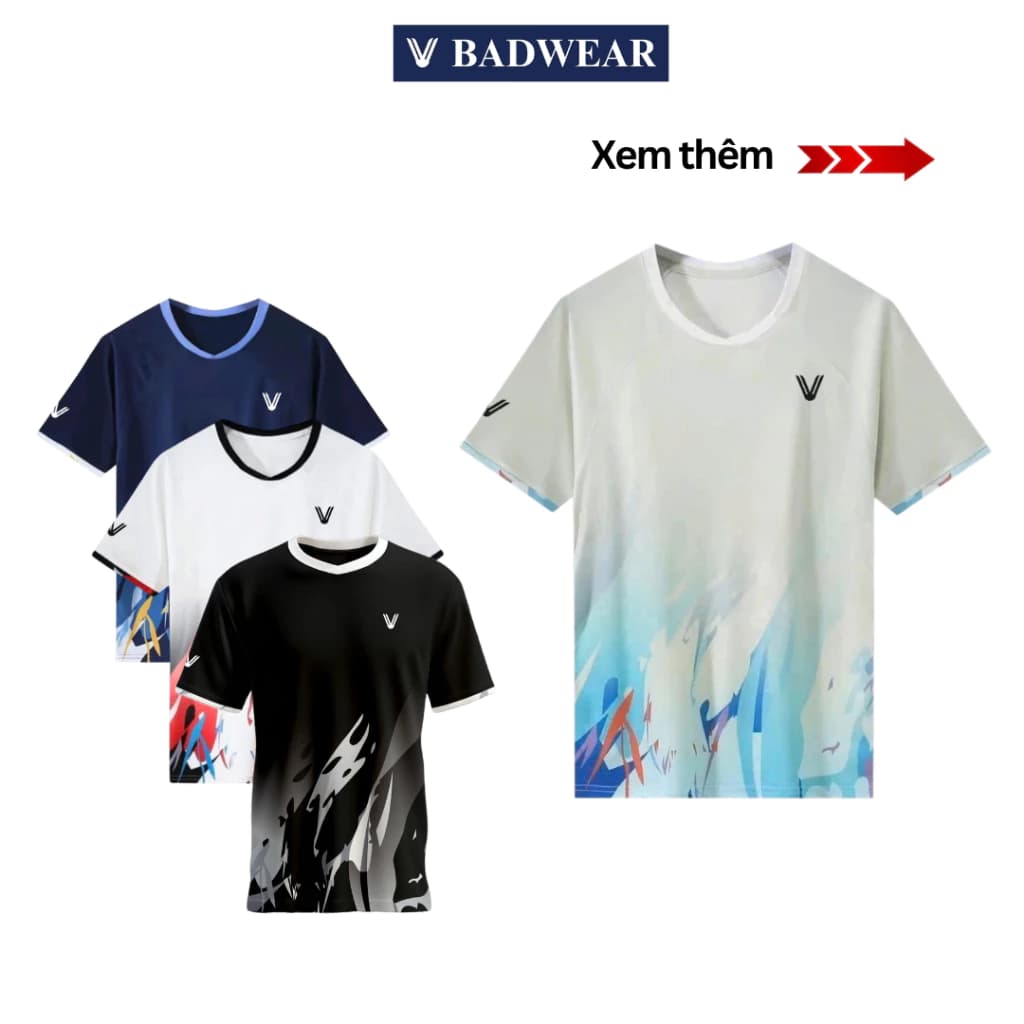 Áo Cầu Lông, Quần Cầu Lông Nam Nữ Chuyên Nghiệp Dùng Trong Tập Luyện Và Thi Đấu Cầu Lông CB4 - V Badwear