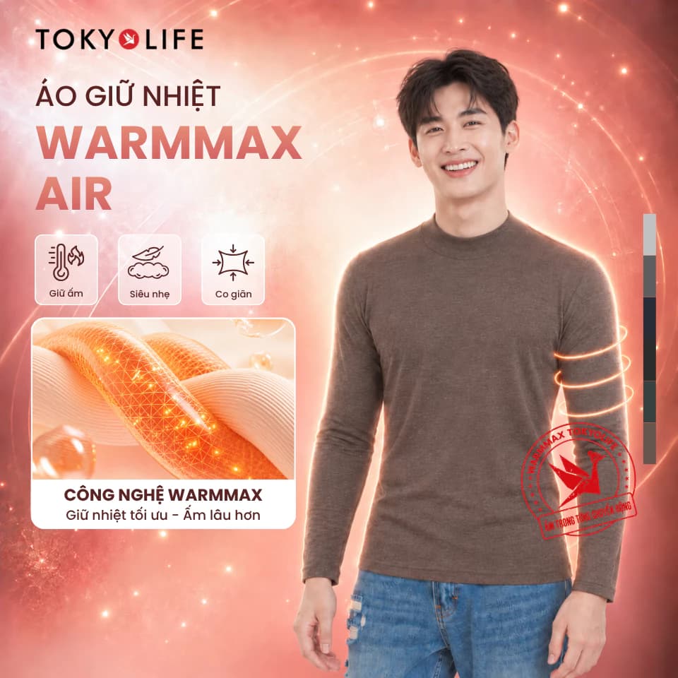 Áo giữ nhiệt Nam TOKYOLIFE 40000141