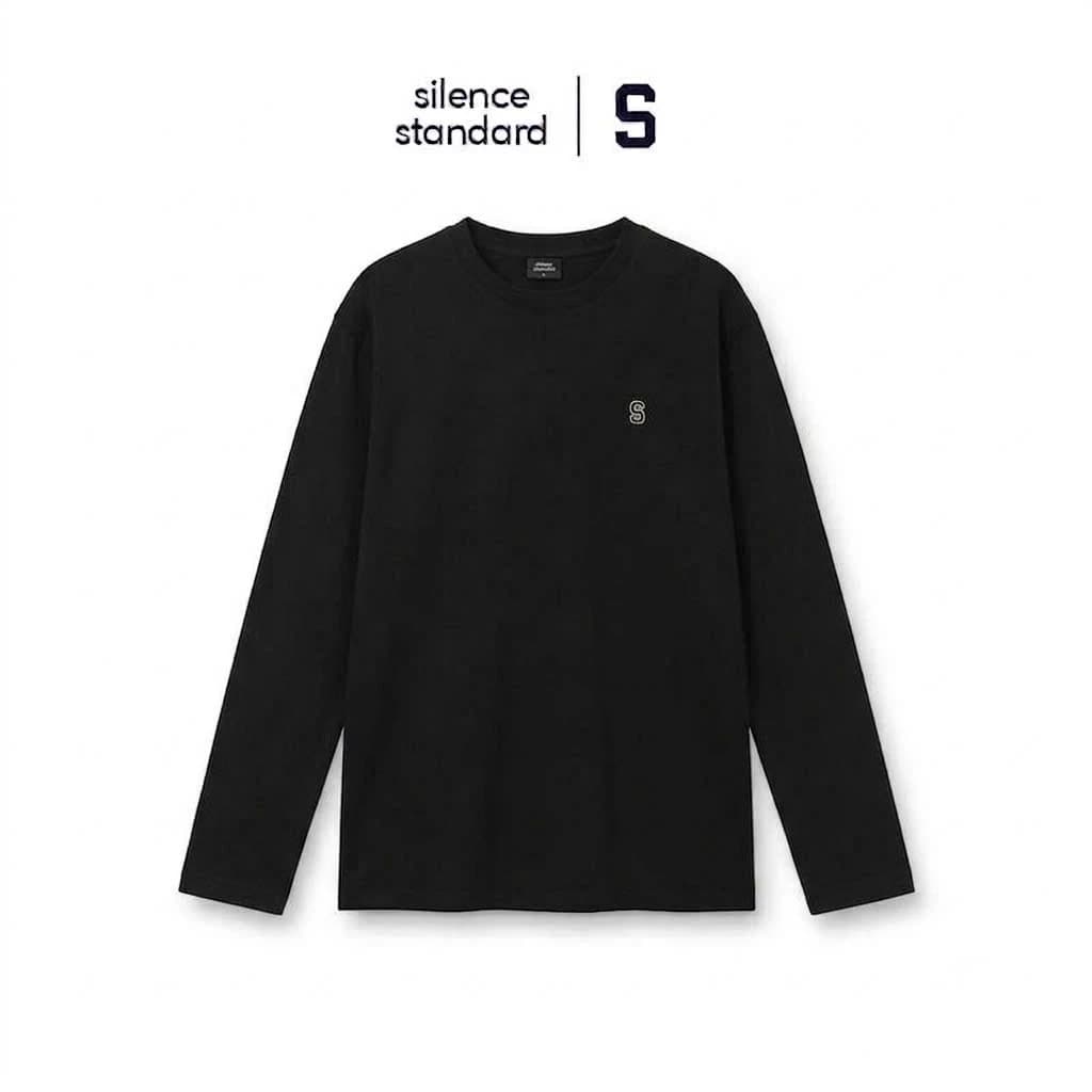 (New Arrival) Áo thun dài tay Regular SilenceStandard CoolFeeling Logo S/Askin [ AP07]