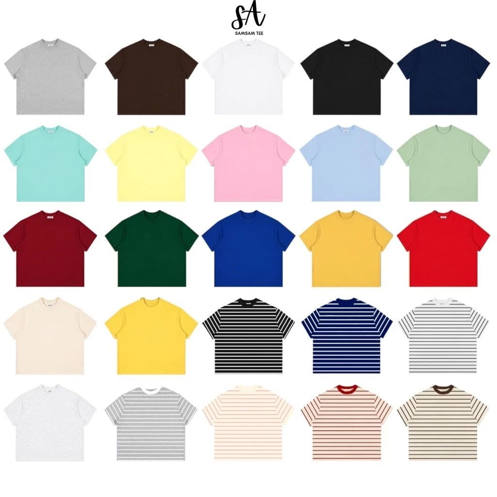 Áo Thun Trơn Tay Ngắn Boxy Local Brand AIMÉ Basic Cotton Form Rộng Cổ Tròn Unisex Nam Nữ - ATNTRON