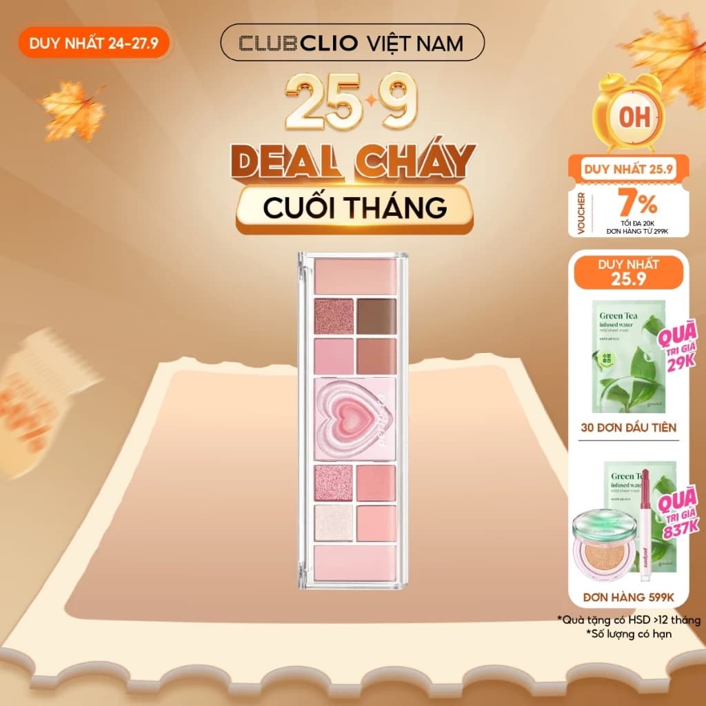 [Săn Deal] Bảng Phấn Mắt Đa Năng 3 Trong 1 Peripera All Take Mood Like Palette 8g | Mắt Má Hồng Highlight