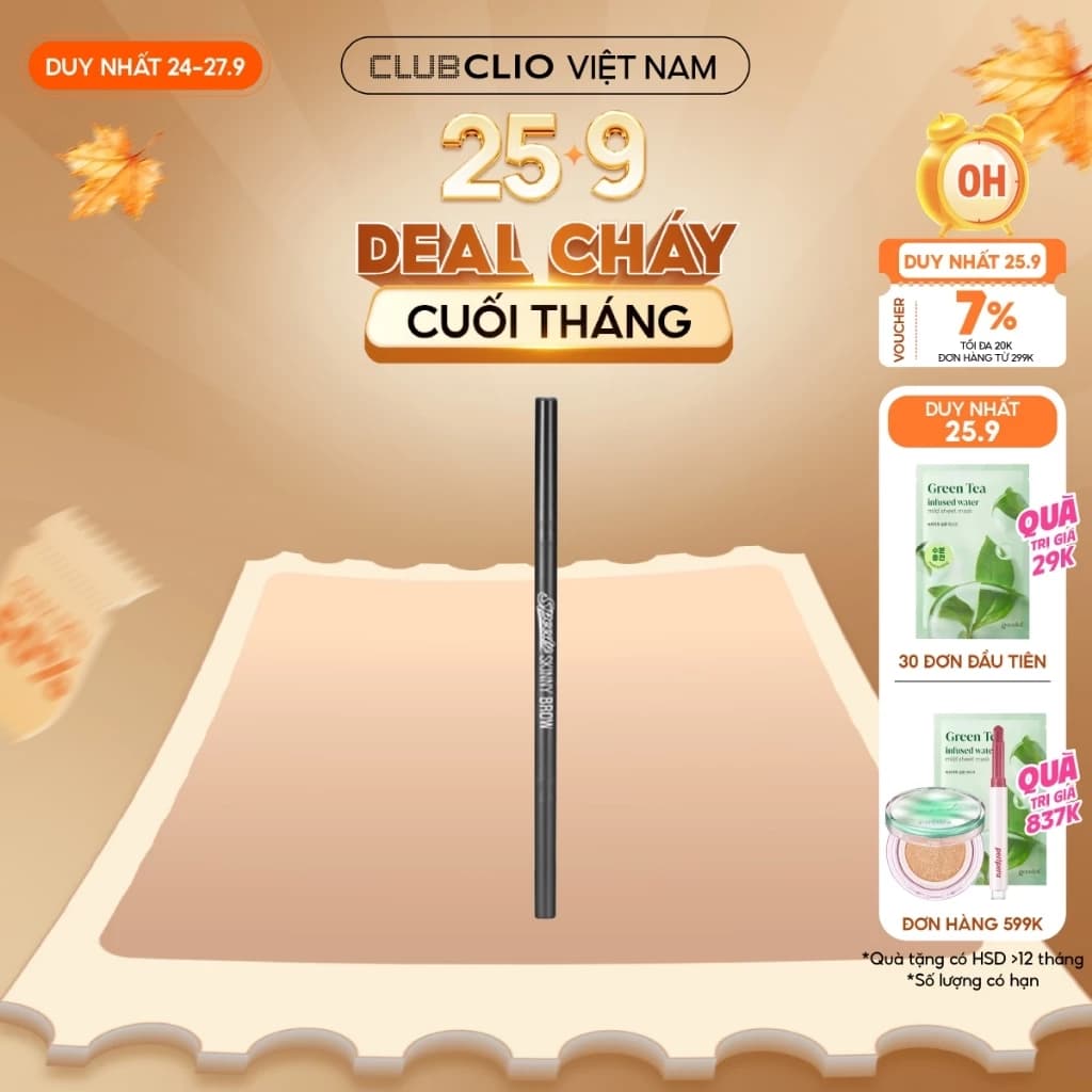 [Săn Deal]Chì Chân Mày Peripera Speedy Skinny Brow 0.05g