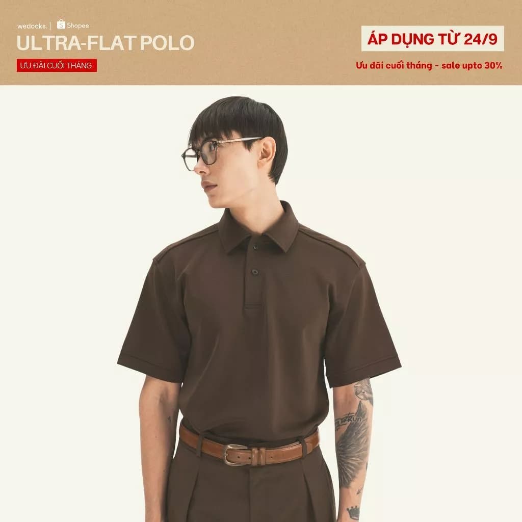 ÁO POLO, THUN CỔ BẺ PHONG CÁCH TỐI GIẢN - UF POLO