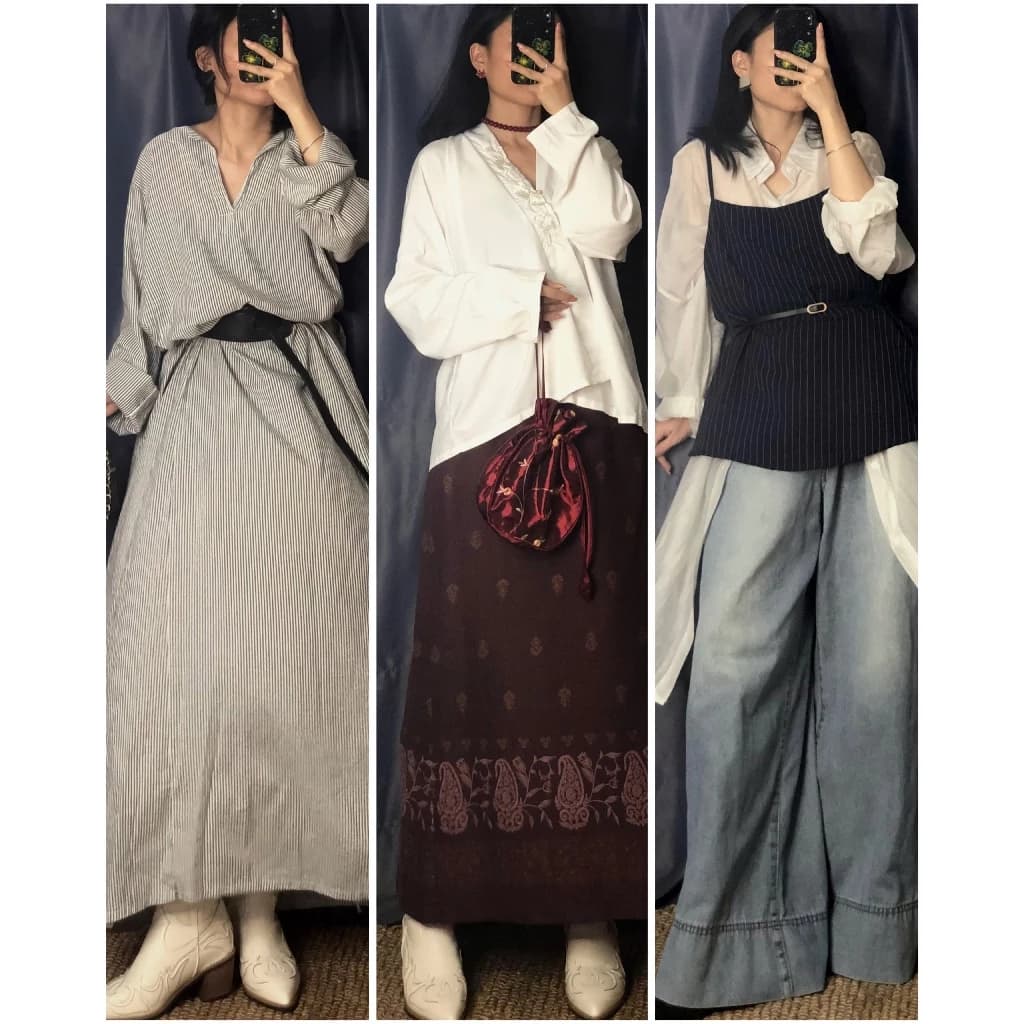 Set đầm váy vintage mix and match (demo ảnh bìa) - APRIL6 CLOTHING