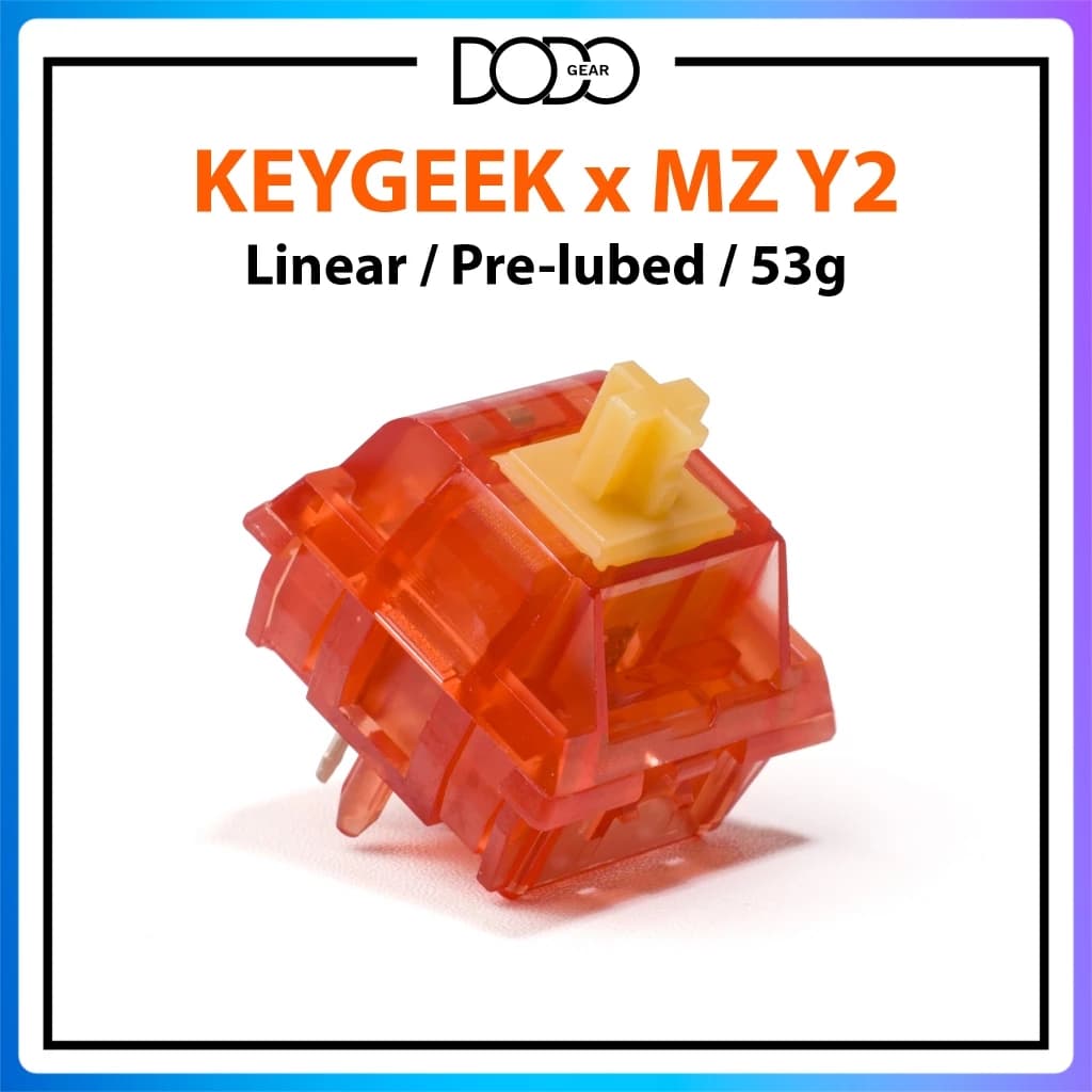 Switch Keygeek MZ Y2 5 PIN Linear 53g công tắc bàn phím Switch Keygeek Y2 DoDo Gear
