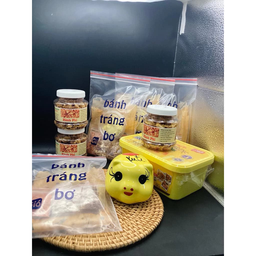 Bánh Tráng Bơ Thơm Ngon Đặc Biệt (200gr/Túi) - Bánh Tráng Gió