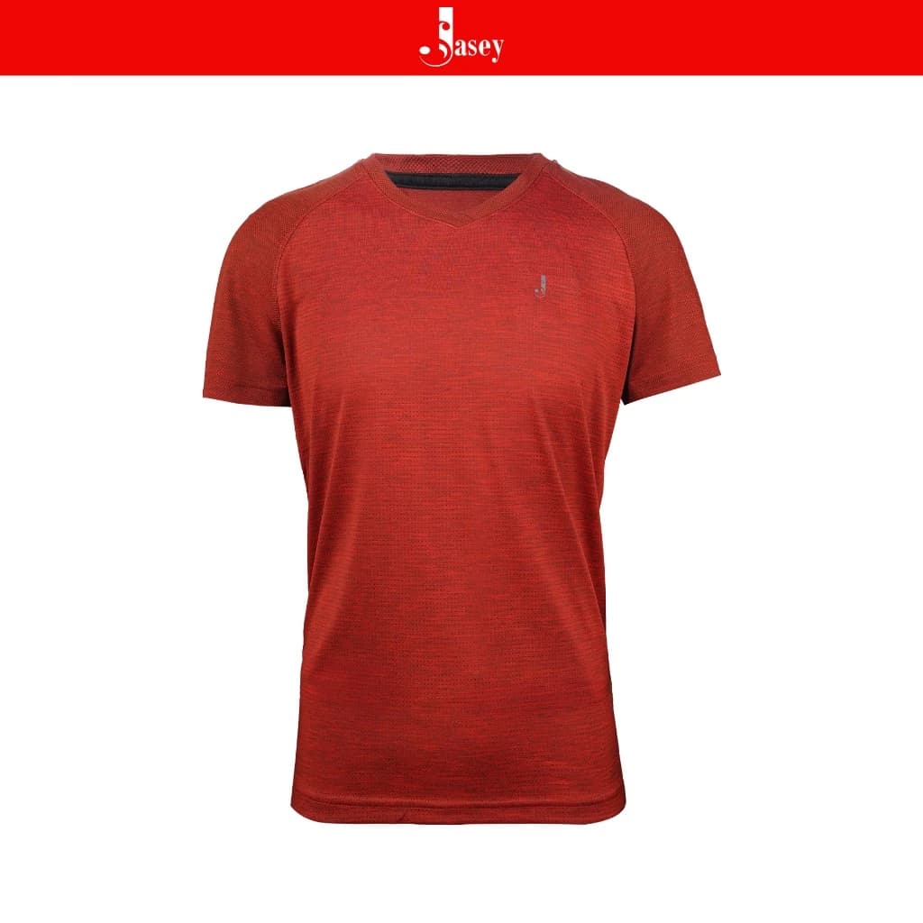Áo thun nam raglan cộc tay cổ tròn JASEY, áo phông nam thể thao mã 4111