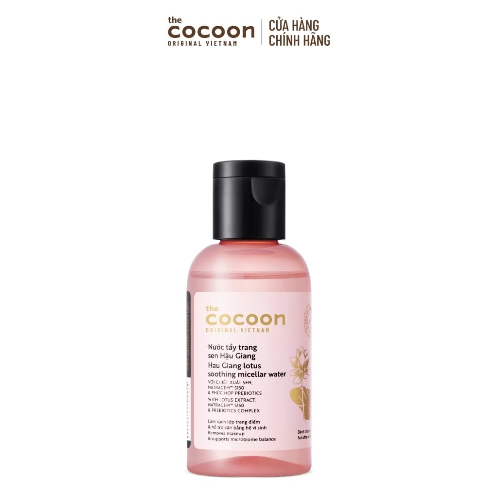 HÀNG TẶNG KHÔNG BÁN - Trial size - Nước tẩy trang sen Hậu Giang 50ml